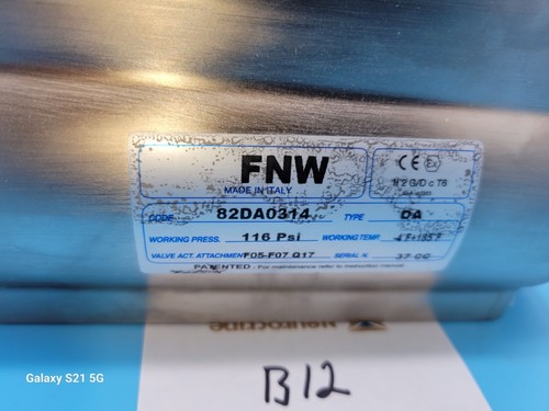 FNW FNWRP85NDA PNEUMATISCHER NICKELAKTIVATOR - Bild 3 von 8