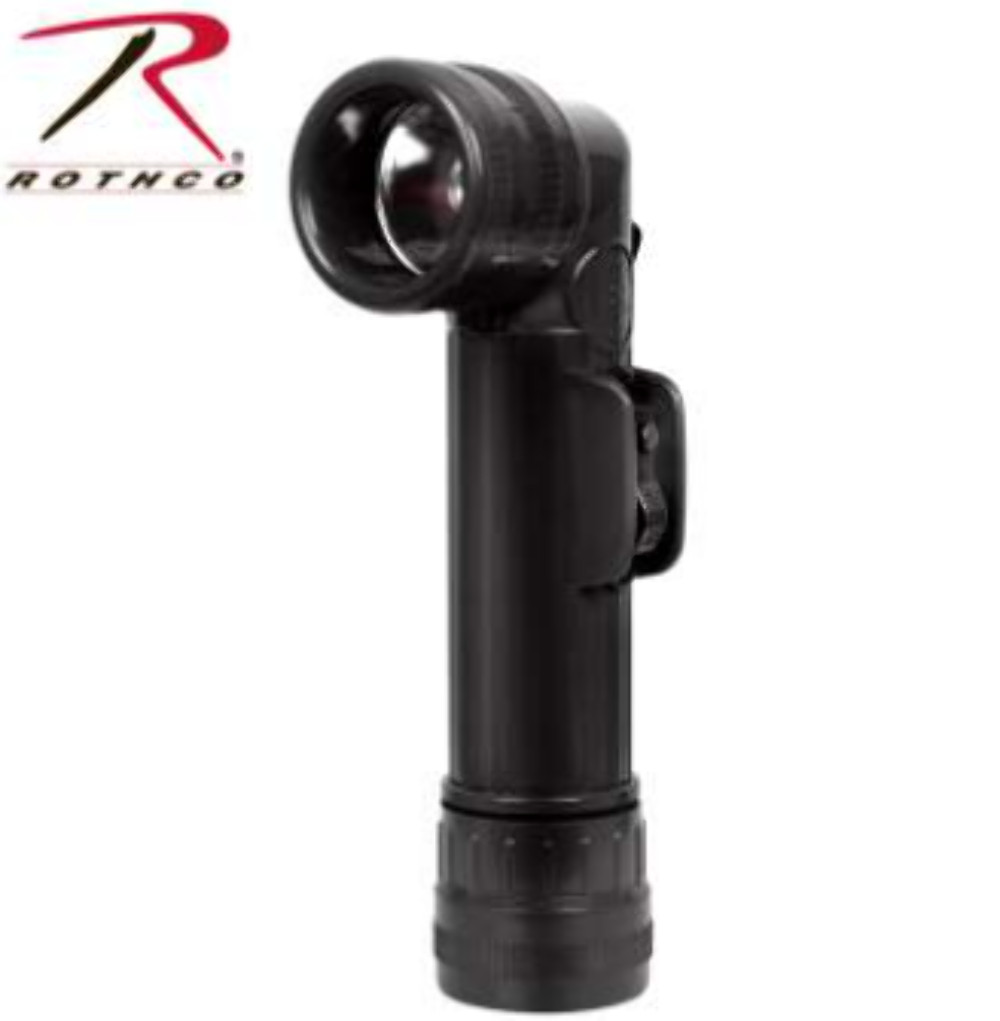 Genuine G.I. Anglehead Flashlight -Black