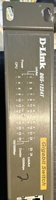 D-Link DGS-1224T Web Smart 24-Port Gigabit Switch, w/ 2-Port Combo Mini GBIC