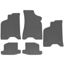 Veloursfußmatten für VW Lupo Bj. 1998 - 2005 NEU Automatten Passend GRAU STD 4+1