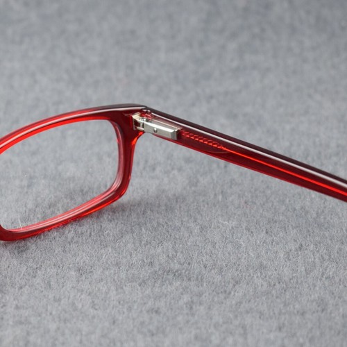 Trendy Acetate Rectangle Eyeglasses Frames Small Retro Reading Glasses Vintage - Picture 59 of 60