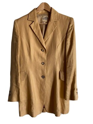 HERMÈS Blazar Gr. 38, Damen, VINTAGE, Beige, Einzigartig