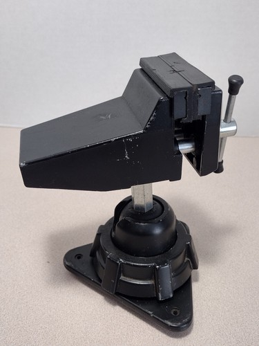 Vtg D-Vise 2.75” Jaw Dremel 220076 Ball Joint Jaw Cushions & Bench Clamp Hobby C - Picture 9 of 19
