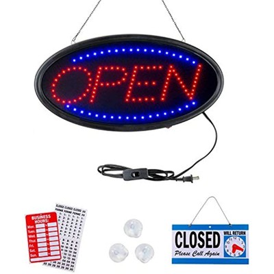 LED Drive Thru Open Sign for Business 19 x 10 LED Drive Thru Open Sign for Business 19 x 10