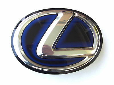 Lexus Front Grille Emblem IS250 F-Sport ES300H RX350 NH200T NX300H RX450H Hybrid - Foto 1 di 5