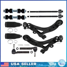 10x Front Lower Control Arm Sway Bar Tie Rod For 2001-2005 Pontiac Aztek Montana