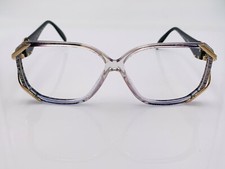 Vintage Silhouette M1762 Gold Translucent Oval Sunglasses Austria FRAMES ONLY