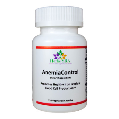 Iron Deficiency, Ferrous Gluconate150 mg , Folic Acid,120 Caps,  Red Blood Cells