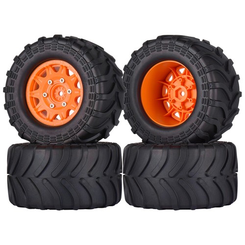 4 llantas de neumáticos de rally 1/10 RC 12 mm hexagonales para 1/10 Traxxas HSP HPI Tamiya RC coche - Imagen 10 de 48