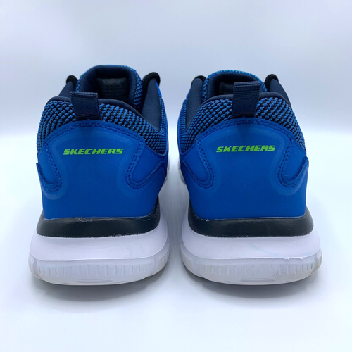 Skechers Mens Track Bucolo SN 52630 Lite Weight Blue Running Shoes US Size 11.5 - Picture 2 of 8