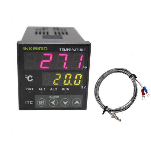 Inkbird PID Contrôleur de Température Numérique Thermostat Brassage Ventilateur Capteur K PT100 - Photo 11/17