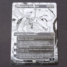 The Eternal Wanderer Borderless 335 MTG Phyrexia: All Will Be One (ONE) Rare NM