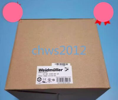 1 PCS Brand New Weidmuller CP SNT 250W 48V 5A power supply 8862700000