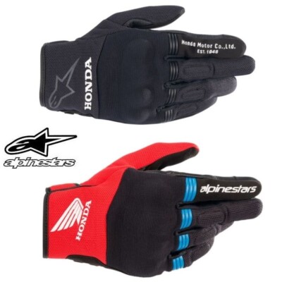 Alpinestars Honda Copper Street Motorcycle Gloves Pick Size Color