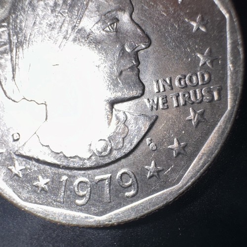 1979 susan b anthony dollar p fg   RARE - Picture 5 of 5