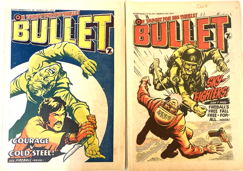 BULLET. NUMBER'S BETWEEN 8-76. (SCARCE 36 DC THOMSON & CO. 1976-1977 MAGAZINES) - Picture 13 of 19