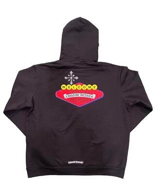 Chrome Hearts Las Vegas Exclusive Hoodie ラスベガス フーディ Chrome Hearts Las Vegas Pullover Hoodie Black | eBay