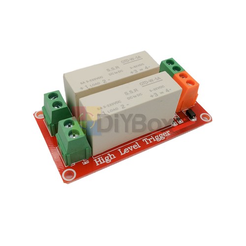 5A 2/4/8 Channel High Level Trigger DC-DC Solid State Relay Module - Picture 13 of 15