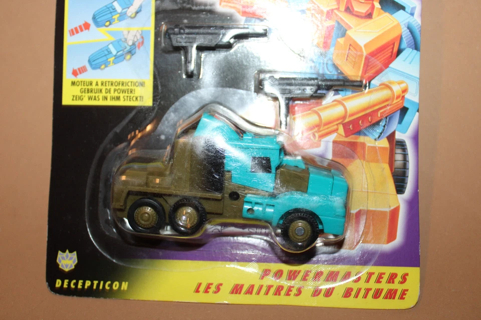 Hasbro  TRANSFORMERS GENERATION 2 DECEPTICON STAXX ROUTARD OVP 1994 - Bild 2 von 4