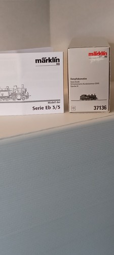MÄRKLIN MA 37136 Locomotive tender Série Eb 3/5 appelée Le "HABERSACK" des CFF - Photo 23/23