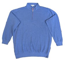 Peter Millar Perth Performance Quarter-Zip Pullover Mens 2XL Stretch Soft Blend