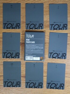 BTS Map of The Soul Mots 7 Official Mini Photo Card Set Tour
