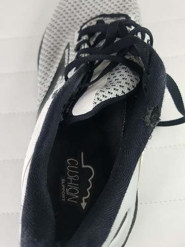 Size 12.5 - Brooks Adrenaline GTS 22 Men's Sneaker White/black  - Picture 18 of 23