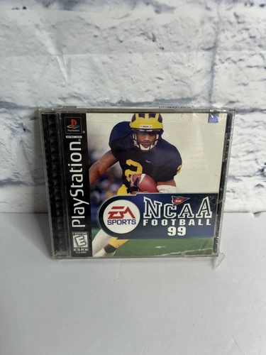 1998 PS1 NCAA Football 99 Sony PlayStation 1 EA Sports CIB New Sealed