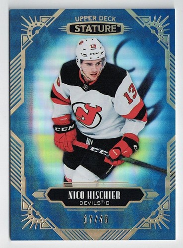 2020-21 Upper Deck Stature Blue Parallel Base & Rookies #/45 Pick From List !! - Picture 9 of 33