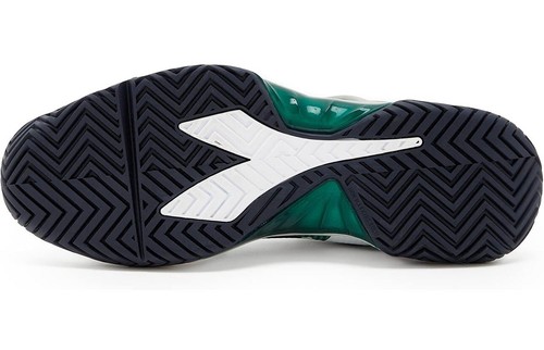 Diadora Men's B.Icon 2 All Ground Tennis Shoe - Black/White/Corsair Blue - 13.5 - Picture 7 of 8