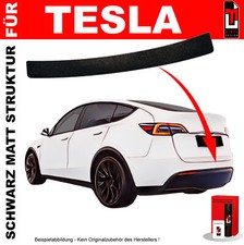 Lackschutzfolie Ladekantenschutz für Tesla Model Y ab 2020 Schwarz matt