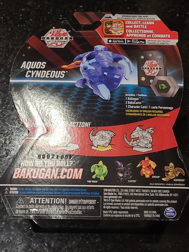 Bakugan Battle Planet Ultra (Aquos Cyndeous) ~ Brand New - Picture 2 of 2