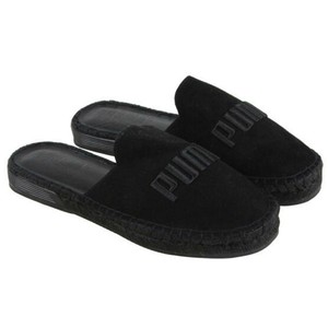 Puma Fenty X par Rihanna Femme Noires à Enfiler Espadrilles Chaussures 367685 01 | eBay