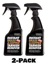 FLITZ Instant Brass & Copper Tarnish Remover 2 Pack BC 01806 (SEE VIDEO)