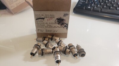 (5) GENISCO FILTER LIGHT INDICATOR DHO-11Y 6210-01-019-0491