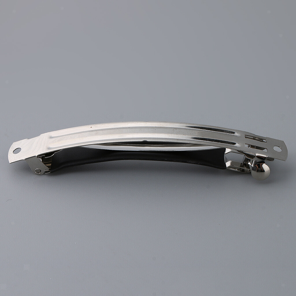 20 Stück Französische Haarspangen-Clips Aus Metall – Silberfarben, Ca. 10 Cm – Perfekt Für DIY Haarschmuck, Hochzeits-Accessoires & Bastelprojekte