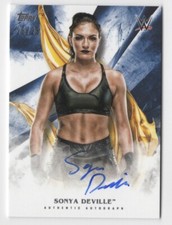 Sonya Deville 2019 Topps WWE Undisputed Autograph Card Auto Blue 25/25