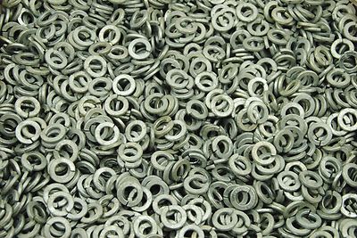 Split Lock Washer Steel 3/8 HDG | DW Fastener