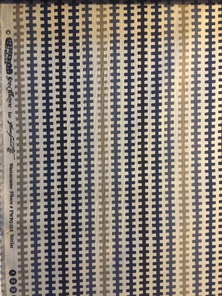 Patchworkstoff Baumwolle Free Spirit Parson Gray Fabric Seven Wonders Braun Gunx - Bild 2 von 3