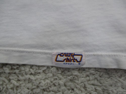 Vintage Crazy Shirts Shirt Men Large White Hawaii Waikiki Surf Single Stitch USA - Picture 12 of 19