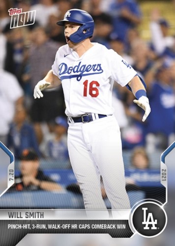 2021 Topps Now 537 Will Smith