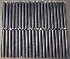 40 Mini 4"Chime Spell Candles: Black (Wicca, Altar, Ritual) 2 x 20