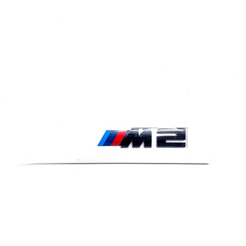 NUEVO BMW M2 G87 M PERFORMANCE TAPA MALETERO TRASERO INSIGNIA NEGRO 51145A76513 - Imagen 1 de 6