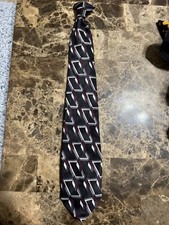 Puritan Tie Boys Clip On Geometric