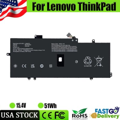 L18C4P71 L18L4P71 L18M4P72 BATTERY FOR LENOVO THINKPAD X1 CARBON 7TH GEN 51WH US
