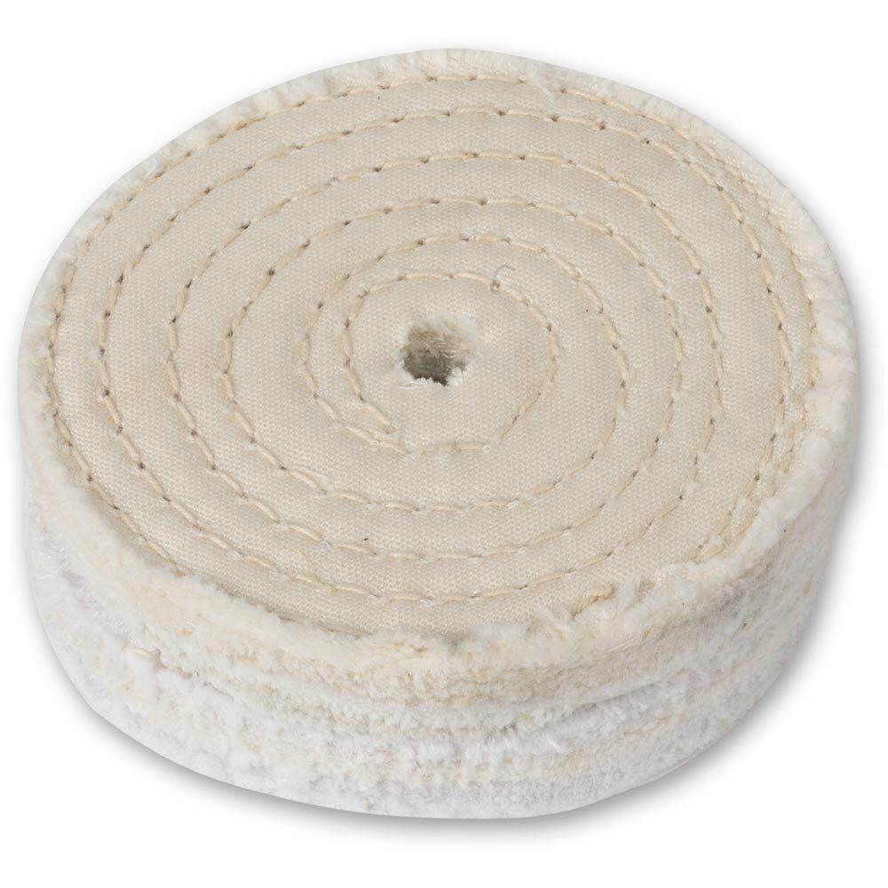 Axminster Twist & Fix 100mm Stitched Polishing Mop
