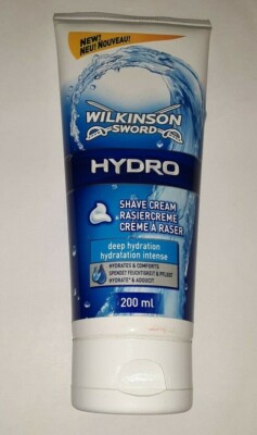 200mL (6.7oz) WILKINSON SWORD SHAVE CREAM DEEP HYDRATION unsealed