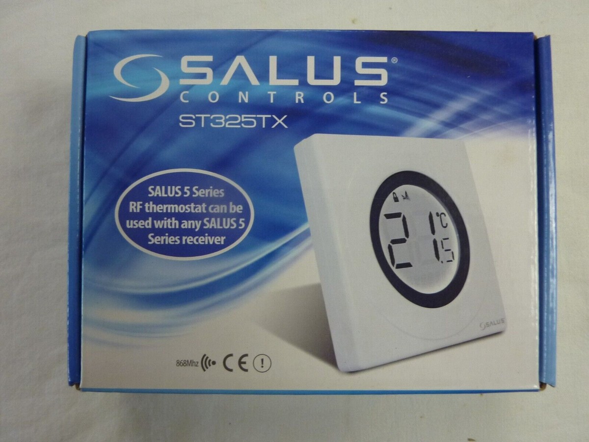 Salus Controls ST325TX Programmable Room Thermostat for Salus series  receiver