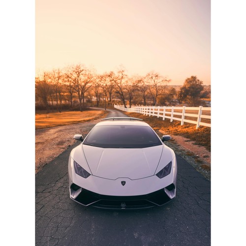Lamborghini Huracan #002: High Resolution Stunning Automotive Art Poster for Car - Picture 8 of 13