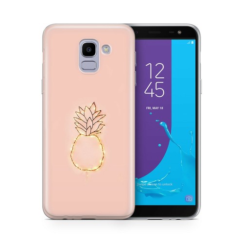 PINEAPPLE 4 ANANAS FUN PHONE CASE COVER FOR SAMSUNG A3 A5 A6 A7 A8 J3 J5 J6 J7 - Photo 2 sur 7